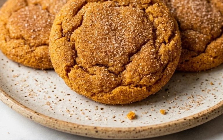 Soft Pumpkin Snickerdoodles