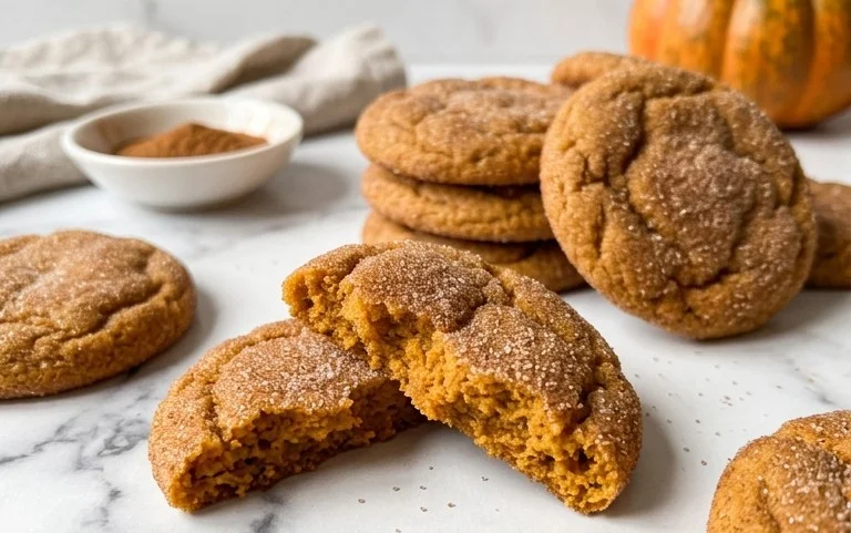 Soft Pumpkin Snickerdoodles: Rezept für weiche Kürbis-Kekse