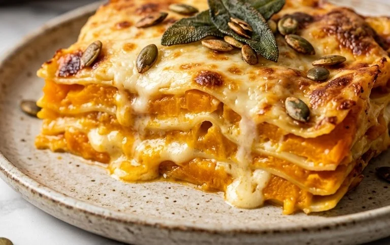 Kürbis-Lasagne