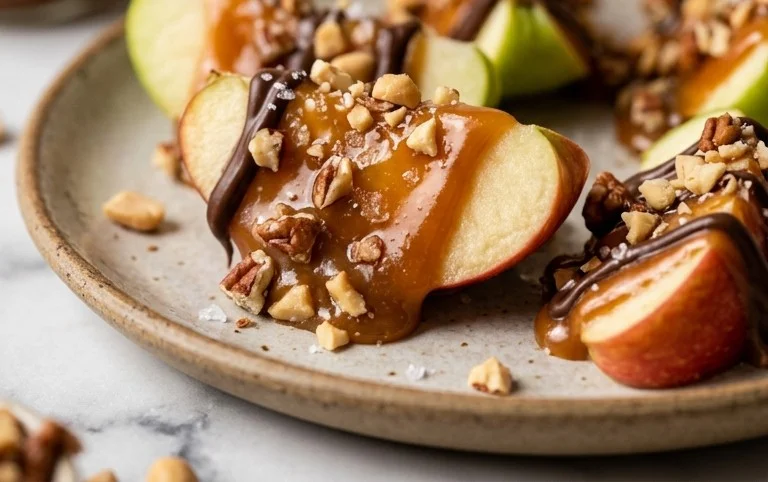 Caramel Apple Bites Recipe Easy Fall Snack Idea