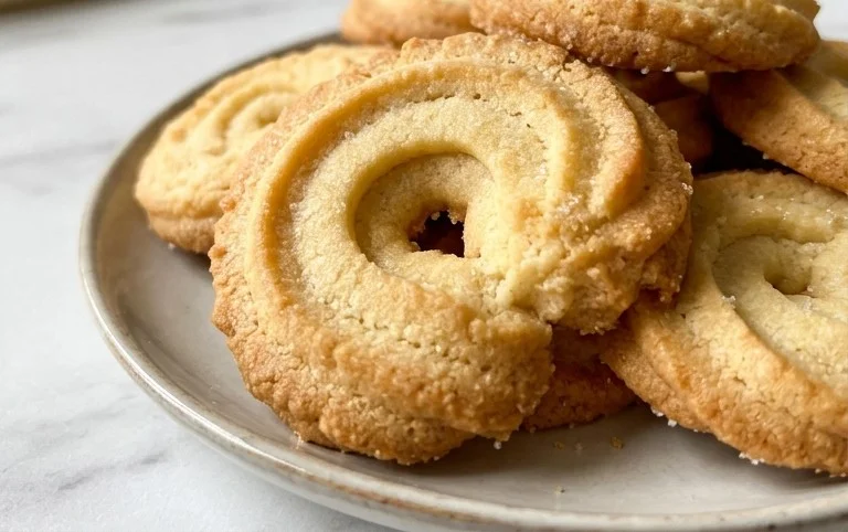 Danish Butter Cookies (Melt in your mouth)