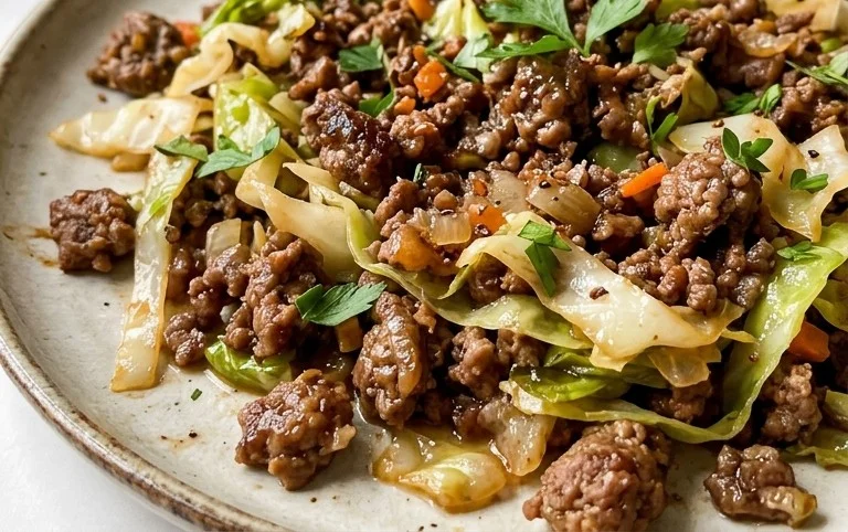 Cabbage and Ground Beef Recipe