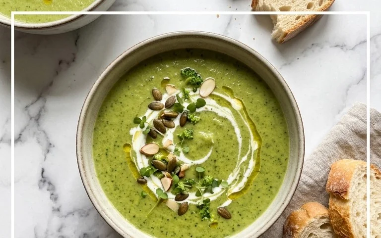 Brokkoli-Creme-Suppe: Rezept für samtige Textur