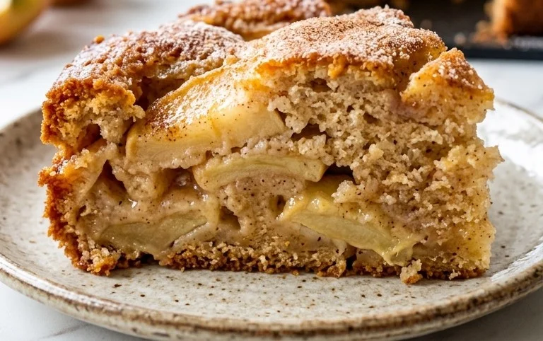 Einfacher Apfelkuchen – mega saftig!