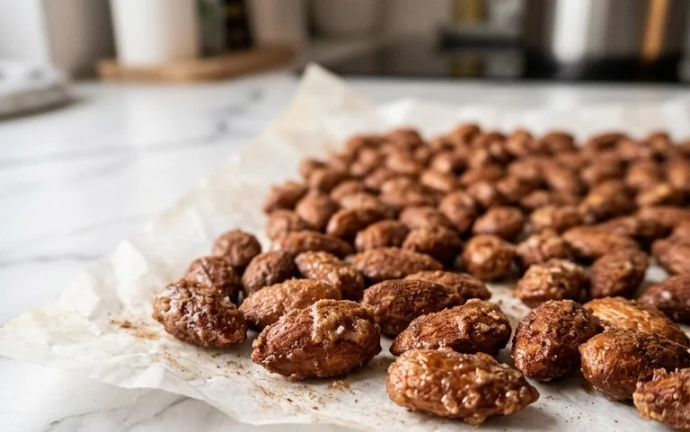 Gebrannte Mandeln wie vom Weihnachtsmarkt: Rezept
